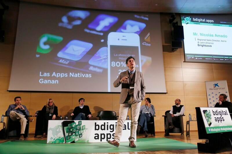 Nicolás Amado Vega. Keynote, BDigital Apps Congress, Barcelona, 2014. Nicolás Amado Vega. Keynote, BDigital Apps Congress, Barcelona, 2014.
